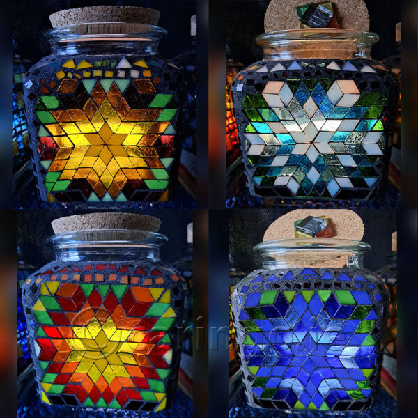 Cornflower Jar