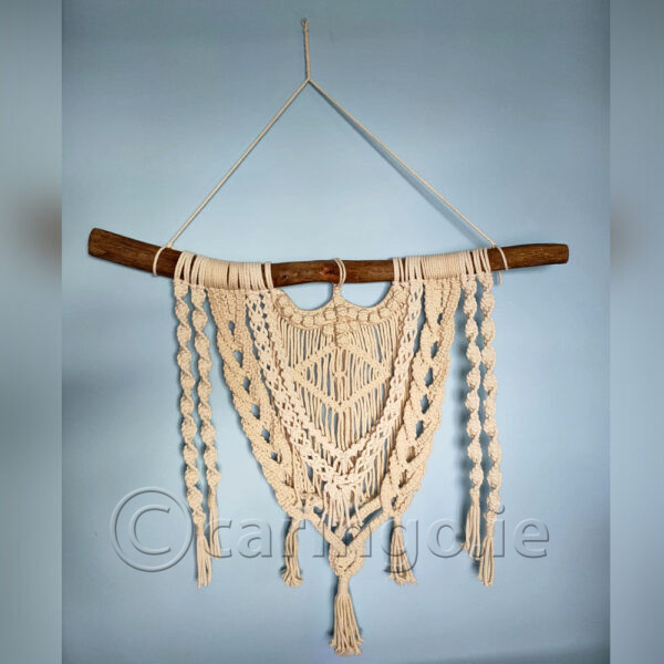 Wall Hanger White BOHO